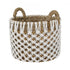 Elk Bradley Banana Leaf Basket Set of 3 in Natural Finish Model: S0077-9111/S3