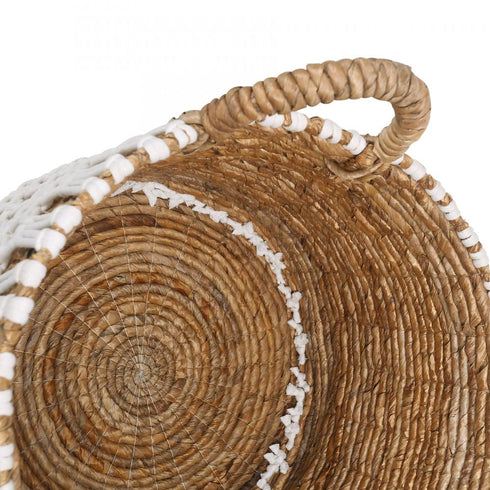 Elk Bradley Banana Leaf Basket Set of 3 in Natural Finish Model: S0077-9111/S3