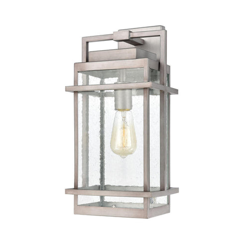 Elk Breckenridge SCONCE in Weathered Zinc Finish Model: 46771/1