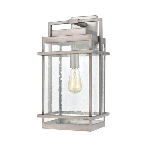 Elk Breckenridge SCONCE in Weathered Zinc Finish Model: 46772/1