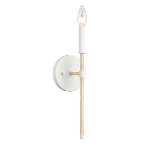 Elk Breezeway 14.25 Inch High 1 Light Sconce White Coral Model: 52270/1