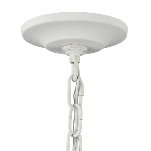 Elk Breezeway 28'' Wide 6 Light Pendant White Model: 52277/6