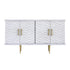 Elk Brendle CABINET CREDENZA in Whitewash Finish Model: S0805-9467