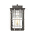 Elk Brewster 1 Light SCONCE in Matte Black Weathered Zinc Weathered Zinc Finish Model: 46710/1