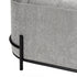 Elk Brida BENCH OTTOMAN in Black Finish Model: S0035-7417