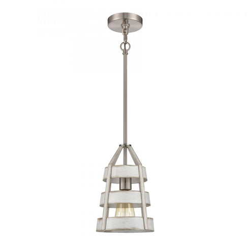 Elk Brigantine MINI PENDANT in Satin Nickel Finish Model: 33555/1