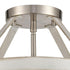 Elk Brigantine SEMI FLUSH MOUNT in Satin Nickel Finish Model: 33556/2