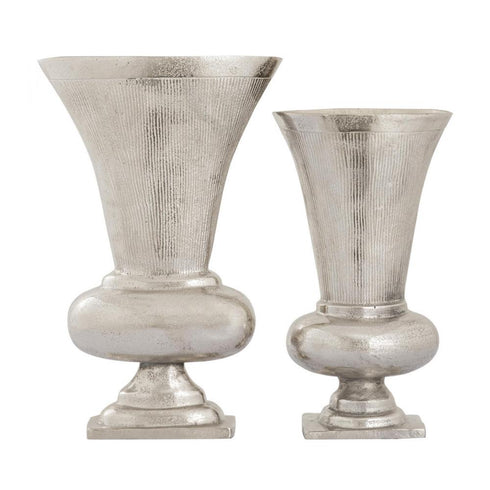 Elk Brigitte Vase Set of 2 in Nickel Model: H0807-9793/S2