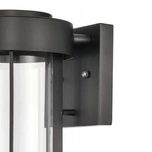 Elk Brillis 13.75 Inch High 1 Light Outdoor Sconce in Matte Black Model: 69630/LED
