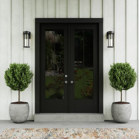 Elk Brillis 13.75 Inch High 1 Light Outdoor Sconce in Matte Black Model: 69630/LED