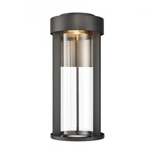 Elk Brillis 16 Inch High 1 Light Outdoor Sconce in Matte Black Model: 69631/LED