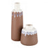 Elk Brinson Vase Short (2 pack) (2 pack) in Matte Brown Finish Model: S0017-10024