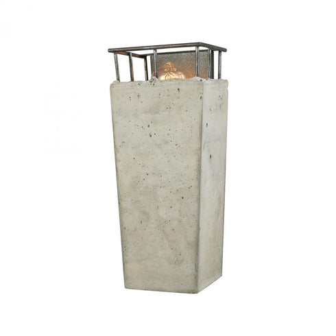 Elk Brocca SCONCE in Silverdust Iron Finish Model: 14317/1