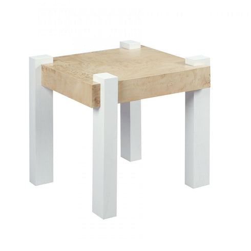 Elk Bromo Accent Table in Bleached Burl Model: S0075-9957