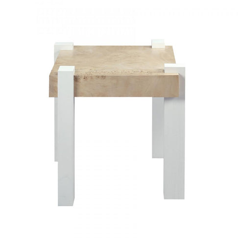 Elk Bromo Accent Table in Bleached Burl Model: S0075-9957