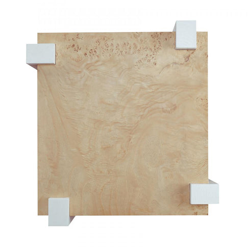 Elk Bromo Accent Table in Bleached Burl Model: S0075-9957