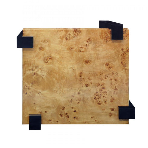 Elk Bromo Accent Table in Natural Burl Model: S0075-9859