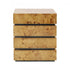 Elk Bromo Chest Small in Natural Burl Model: S0075-9856