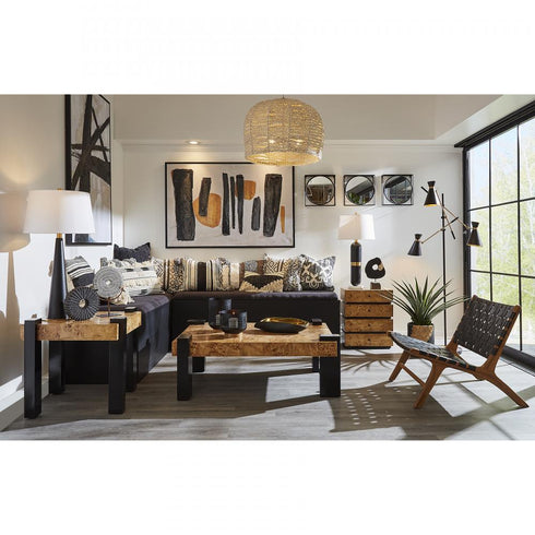 Elk Bromo Coffee Table in Natural Burl Model: S0075-9857