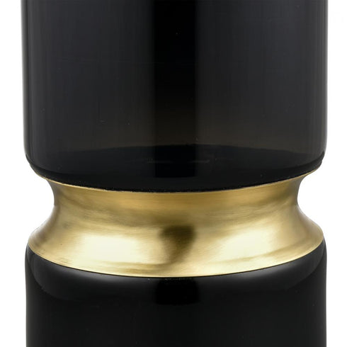 Elk Brooke Vase Small (2 pack) (2 pack) in Black Finish Model: S0014-10107