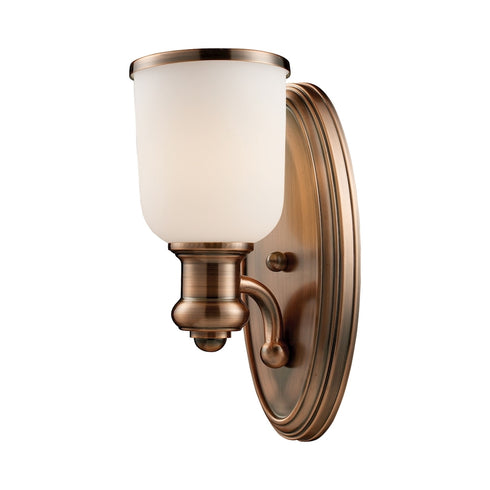 Elk Brooksdale SCONCE in Antique Copper Finish Model: 66180-1