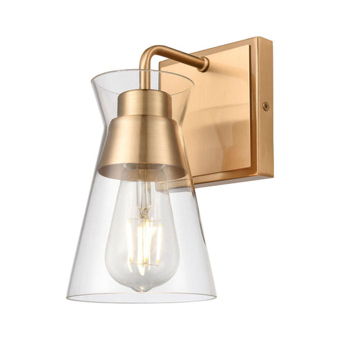 Elk Brookville VANITY LIGHT in Burnished Brass Finish Model: 47670/1