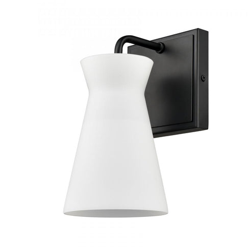 Elk Brookville VANITY LIGHT in Matte Black Finish Model: 47770/1