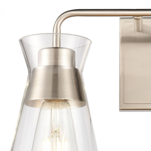 Elk Brookville VANITY LIGHT in Satin Nickel Finish Model: 47601/2