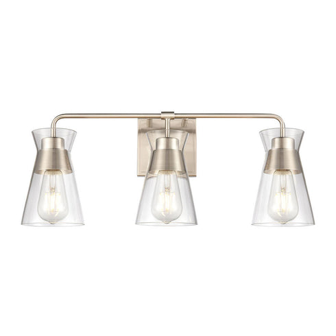 Elk Brookville VANITY LIGHT in Satin Nickel Finish Model: 47602/3