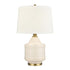 Elk Buckley 27 Inch High 1 Light Table Lamp White in White Glazed Finish Model: S0019-9488