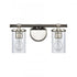 Elk Burrow 15 Inch Wide 2 Light Vanity Light Polished Nickel Model: 89851/2