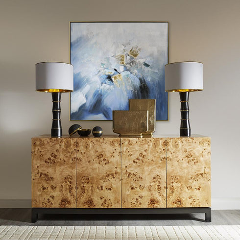 Elk Bursts WALL ART in Blue Finish Model: S0016-8135