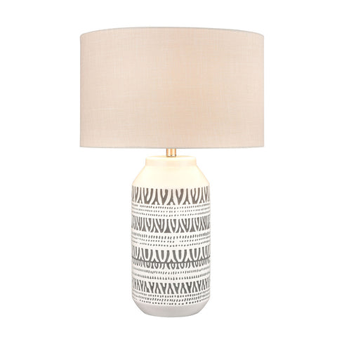 Elk Calabar TABLE LAMP in White Finish Model: S0019-8044/S2