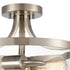 Elk Calistoga SEMI FLUSH MOUNT in Brushed Nickel Finish Model: CN320282
