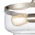 Elk Calistoga SEMI FLUSH MOUNT in Brushed Nickel Finish Model: CN320282