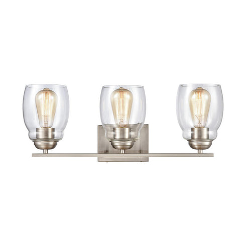 Elk Calistoga VANITY LIGHT in Brushed Nickel Finish Model: CN320312