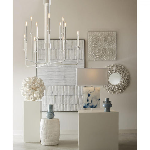 Elk Cambeck STOOL in White Finish Model: S0015-8103