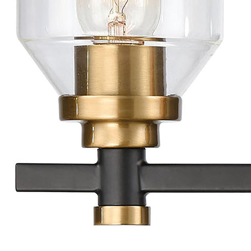 Elk Cambria VANITY LIGHT in Matte Black Finish Model: 15402/3