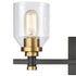 Elk Cambria VANITY LIGHT in Matte Black Finish Model: 15402/3