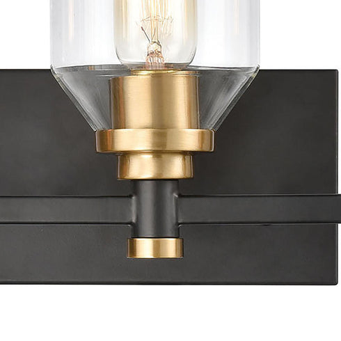 Elk Cambria VANITY LIGHT in Matte Black Finish Model: 15402/3