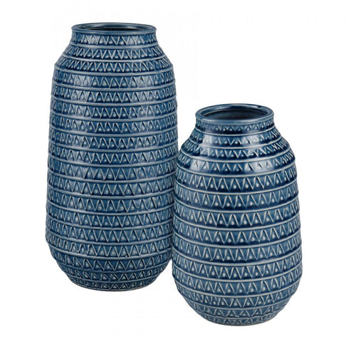 Elk Camden VASE JAR BOTTLE (4 pack) (4 pack) in Blue Finish Model: S0017-9187