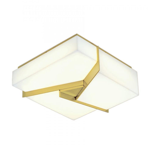Elk Candeau 12.75 Inch Wide Integrated LED Flush Mount in Matte Black Model: 5396-MB-MA