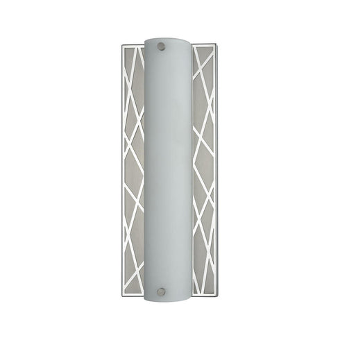 Elk Captiva VANITY LIGHT in Polished Stainless Matte Nickel Matte Nickel Finish Model: 85130/LED