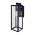 Elk Capture 17 Inch High 1 Light Outdoor Sconce in Matte Black Model: 1186-MB-CL