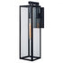 Elk Capture 21 Inch High 1 Light Outdoor Sconce in Matte Black Model: 1187-MB-CL