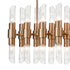 Elk Carisbrooke ISLAND LIGHT in Burnished Brass Finish Model: D4457