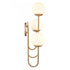 Elk Caroline 28 Inch High 3 Light Left Sconce Brushed Gold Model: 89673/3
