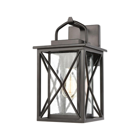 Elk Carriage Light SCONCE in Matte Black Finish Model: 46750/1