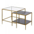 Elk Carrick Nesting Table Set of 2 in Dark Mahogany Model: H0805-9920/S2