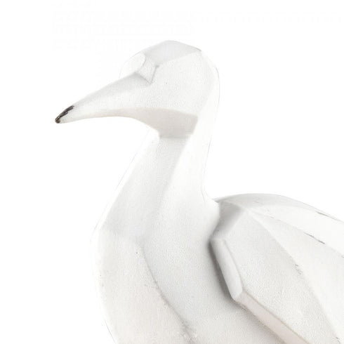 Elk Carroll Bird Sculpture Set of 3 (4 pack) (4 pack) in White Finish Model: S0037-9170/S3